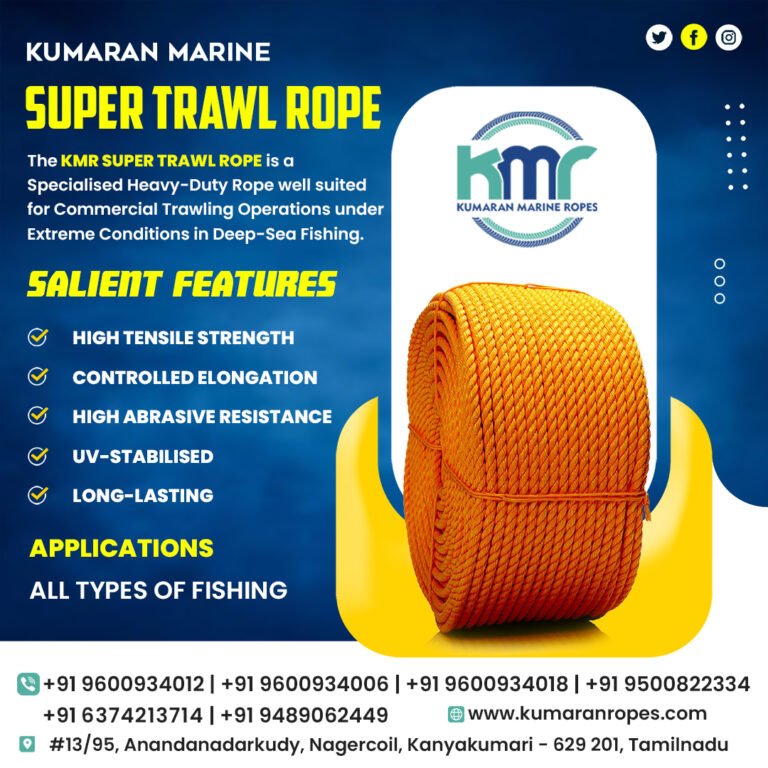 Premium Super Trawl Rope in Tamilnadu